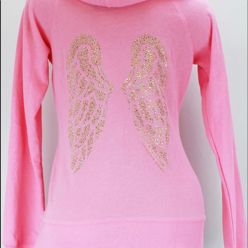 Victoria Secret Angel Wing zip up